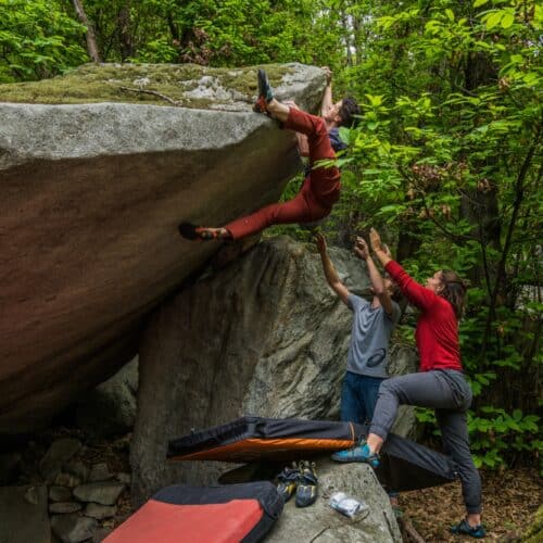 Auffahrtsbouldern Tessin