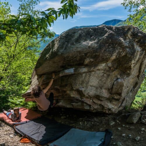 Auffahrtsbouldern Tessin